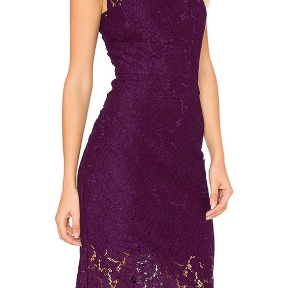 Lace Merokeety Plum dress - Picture 2 of 10